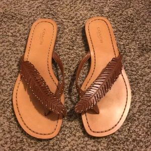 Coach sandals